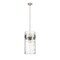 Z-Lite Fontaine 4 Light Pendant, Brushed Nickel & Clear 3035P12-BN - alternate 4